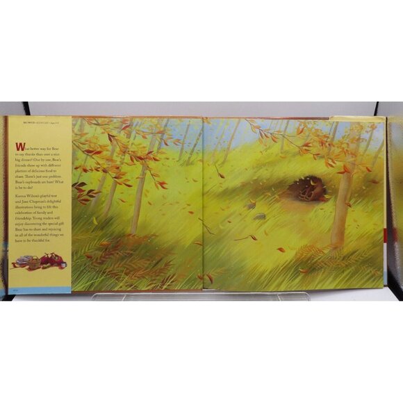 Bear Says Thanks by Karma Wilson, Jane Chapman Illus. Simon & Schuster HB DJ ©20 - Picture 3 of 7